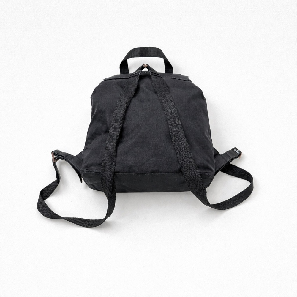 Authentic Prada Black Nylon Backpack Small Pre Ow… - image 2